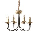 Ritz - Gold Bloom Chandelier